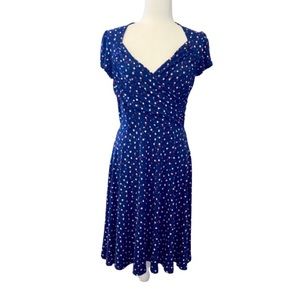 Leota NWT Lula Jersey Fit & Flare Dress- M